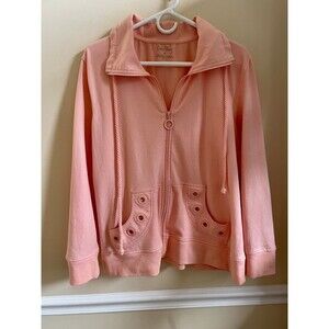 Coral Bay Ladies Peach Colored Jacket Size XL